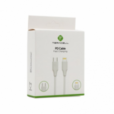 Data kabl Teracell Plus 27W PD Type C za iPhone 11/12/13 lightning beli 2m Data kabl Teracell Plus 27W PD Type C za iPhone 11/12/13 lightning beli 2m