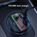 FM transmiter C15 USB, PD, QC 3.0 Bluetooth 5.0, RGB, handsfree crni FM transmiter C15 USB, PD, QC 3.0 Bluetooth 5.0, RGB, handsfree crni
