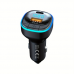 FM transmiter C33 USB, PD, QC 3.0 Bluetooth 5.0, RGB, handsfree crni