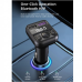 FM transmiter C44 USB, QC 3.0 Bluetooth 5.0, handsfree crni FM transmiter C44 USB, QC 3.0 Bluetooth 5.0, handsfree crni