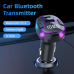 FM transmiter C49 USB, PD, QC 3.0 Bluetooth 5.0, RGB, handsfree crni FM transmiter C49 USB, PD, QC 3.0 Bluetooth 5.0, RGB, handsfree crni