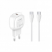 Kucni punjac LDNIO A1206C, PD 3.0, 27W, PPS, sa Type C na Type C kablom beli Kucni punjac LDNIO A1206C, PD 3.0, 27W, PPS, sa Type C na Type C kablom beli