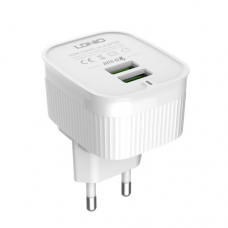 Kucni punjac LDNIO A201 2xUSB 2.4A Type C beli Kucni punjac LDNIO A201 2xUSB 2.4A Type C beli