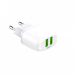 Kucni punjac LDNIO A2219 2xUSB 5V 2.4A 12W sa Type C kablom beli Kucni punjac LDNIO A2219 2xUSB 5V 2.4A 12W sa Type C kablom beli