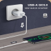 Kucni punjac LDNIO A2313C, PD QC3.0, 18W, sa Type C na Type C kablom beli Kucni punjac LDNIO A2313C, PD QC3.0, 18W, sa Type C na Type C kablom beli