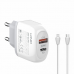 Kucni punjac LDNIO A2316C, PD 20W, QC3.0 18W, sa Type C na Iphone lightning kablom beli Kucni punjac LDNIO A2316C, PD 20W, QC3.0 18W, sa Type C na Iphone lightning kablom beli