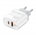 Kucni punjac LDNIO A2421C 22.5W PD + Fast Charger sa Type C na iPhone lightning kablom beli Kucni punjac LDNIO A2421C 22.5W PD + Fast Charger sa Type C na iPhone lightning kablom beli