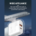 Kucni punjac LDNIO A2424C, PD 20W QC3.0 18W, sa IPhone lightning kablom beli