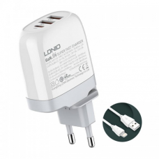 Kucni punjac LDNIO A3511Q PD, QC4+, QC3.0, PPS, 65W USB na Lightning Kucni punjac LDNIO A3511Q PD, QC4+, QC3.0, PPS, 65W USB na Lightning