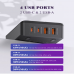 Kucni punjac LDNIO A4808Q SUPER FAST PPS 65W 2xPD 2xUSB crni Kucni punjac LDNIO A4808Q SUPER FAST PPS 65W 2xPD 2xUSB crni