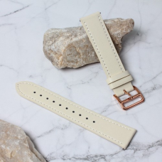 Narukvica kozna klasik za smart watch Samsung 4, 5 20mm bela Narukvica kozna klasik za smart watch Samsung 4, 5 20mm bela