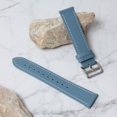 Narukvica kozna klasik za smart watch Samsung 4, 5 20mm plava Narukvica kozna klasik za smart watch Samsung 4, 5 20mm plava