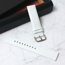 Narukvica kozna za smart watch Samsung 4, 5 20mm bela Narukvica kozna za smart watch Samsung 4, 5 20mm bela