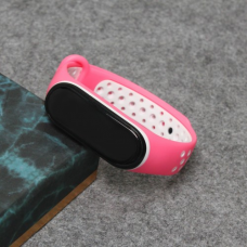 Narukvica za smart watch Xiaomi Mi Band M5/M6 pink bela Narukvica za smart watch Xiaomi Mi Band M5/M6 pink bela
