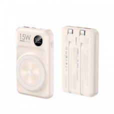 Power bank Magsafe REMAX Lecho Series RPP-527 PD 20W + QC 22.5W Fast Charging 10000mAh beli Power bank Magsafe REMAX Lecho Series RPP-527 PD 20W + QC 22.5W Fast Charging 10000mAh beli