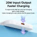 Power bank Magsafe REMAX Usion Series RPP-65 PD 20W + QC 15W Fast Charging 10000mAh pink Power bank Magsafe REMAX Usion Series RPP-65 PD 20W + QC 15W Fast Charging 10000mAh pink