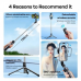 Selfie Stick REMAX Tripod 1.3m P17 crni Selfie Stick REMAX Tripod 1.3m P17 crni
