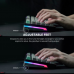 Tastatura Mehanicka Gaming Fantech MK914 RGB Atom PRO96 Wireless Mercury (red switch)