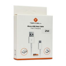 Teracell USB data kabl za PS4 konzolu beli 2m Teracell USB data kabl za PS4 konzolu beli 2m