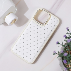Futrola Bling za iPhone 15 Pro Max 6.7 bela Futrola Bling za iPhone 15 Pro Max 6.7 bela