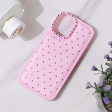 Futrola Bling za iPhone 16 6.1 roze