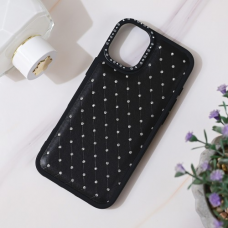 Futrola Bling za iPhone 16 Plus 6.7 crna Futrola Bling za iPhone 16 Plus 6.7 crna