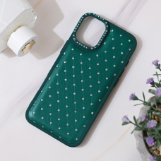 Futrola Bling za iPhone 16 Plus 6.7 zelena Futrola Bling za iPhone 16 Plus 6.7 zelena