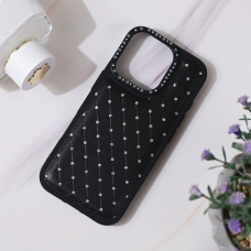 Futrola Bling za iPhone 16 Pro 6.3 crna Futrola Bling za iPhone 16 Pro 6.3 crna