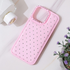 Futrola Bling za iPhone 16 Pro Max 6.9 roze Futrola Bling za iPhone 16 Pro Max 6.9 roze