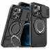 Futrola CamShield Ring stand za iPhone 12 Pro Max crna Futrola CamShield Ring stand za iPhone 12 Pro Max crna