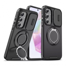 Futrola CamShield Ring stand za Samsung A576B Galaxy A57 5G crna Futrola CamShield Ring stand za Samsung A576B Galaxy A57 5G crna