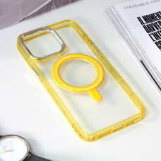 Futrola Frame Magsafe za iPhone 15 Pro Max 6.7 zuta Futrola Frame Magsafe za iPhone 15 Pro Max 6.7 zuta