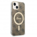 Futrola Guess Hc Magsafe IML 4G Pattern za iPhone 15 6.1 braon (GUHMP15SH4STW) Futrola Guess Hc Magsafe IML 4G Pattern za iPhone 15 6.1 braon (GUHMP15SH4STW)