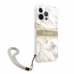 Futrola Guess Marble Strap za iPhone 13 Pro 6.1 siva (GUHCP13LKMABGR)