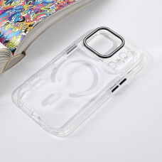 Futrola Magsafe Color Pop za iPhone 17 Pro 6.3 bela
