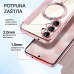 Futrola Magsafe Lux Bi Fold za Samsung A376B Galaxy A37 ljubicasta
