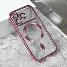 Futrola Magsafe Lux za iPhone 17 Pro 6.3 roze