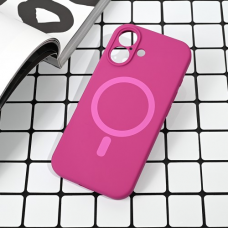 Futrola Magsafe Pure color za iPhone 17 6.3 tamno pink