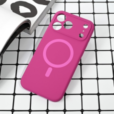 Futrola Magsafe Pure color za iPhone 17 Pro Max 6.9 tamno pink