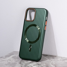 Futrola Magsafe Stripe za iPhone 12 6.1 zelena