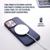 Futrola Magsafe Stripe za Samsung A556B Galaxy A55 5G siva Futrola Magsafe Stripe za Samsung A556B Galaxy A55 5G siva
