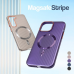 Futrola Magsafe Stripe za Samsung A556B Galaxy A55 5G siva Futrola Magsafe Stripe za Samsung A556B Galaxy A55 5G siva