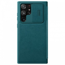 Futrola Nillkin Qin Pro Leather za Samsung S908B Galaxy S22 Ultra 5G zelena