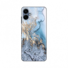 Futrola Silikonska Print za Samsung A065F Galaxy A06 Blue Gold Marble