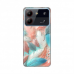 Futrola Silikonska Print za ZTE Blade A54 Pastel Feathers