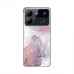 Futrola Silikonska Print za ZTE Blade A54 Pink Marble