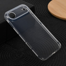 Futrola silikonska Ultra Thin with pluggy za iPhone 17 6.3 transparent