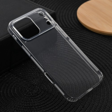 Futrola silikonska Ultra Thin with pluggy za iPhone 17 Pro Max 6.9 transparent