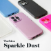 Futrola Sparkle Dust za Honor X6a bela