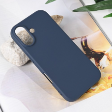 Futrola Teracell Soft Velvet za iPhone 17 6.3 tamno plava